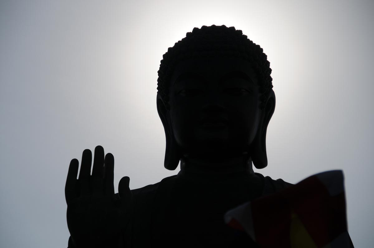 Bouddha, Hong Kong, Chine, 11/2008